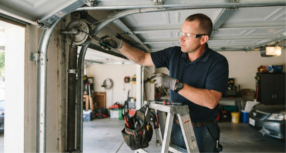 Garage Door Cable Realignment Heron Bay