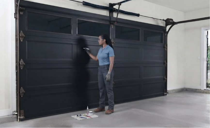 Garage Door Panel Repair