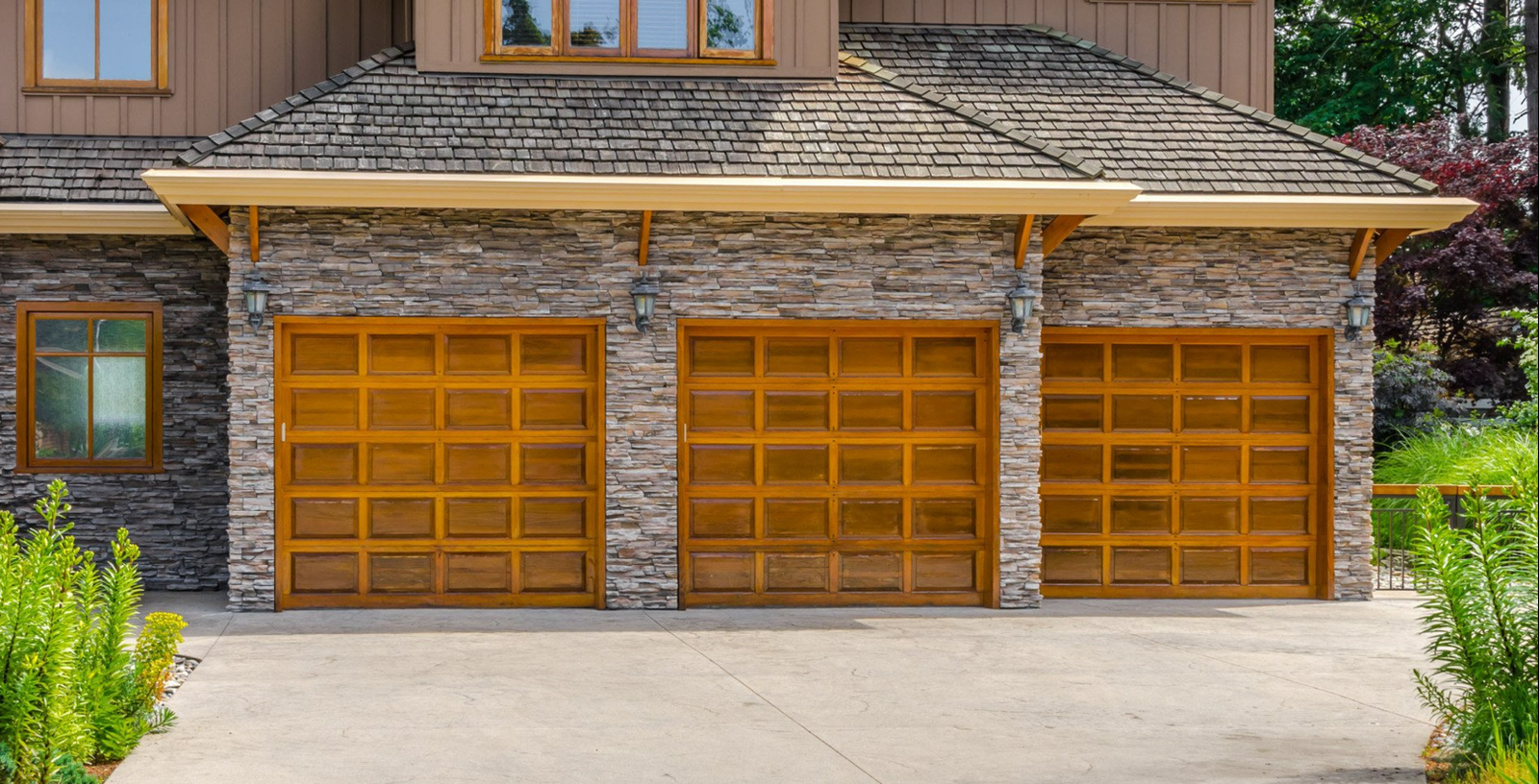 Experienced technician performing custom garage door repair in Parkland, FL - Parkland FL Garage Door Repair Services